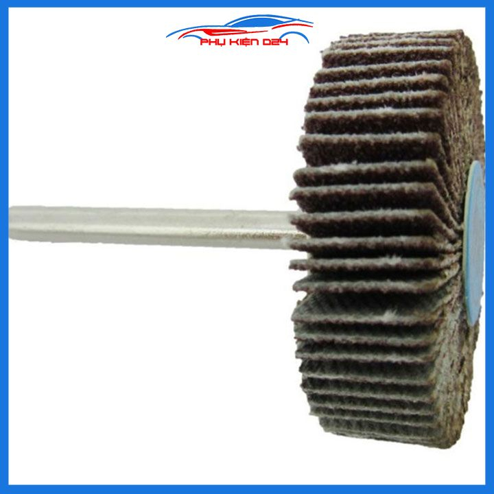 Nhám xếp, ráp xếp hình trụ trục 3mm đường kính 30mm