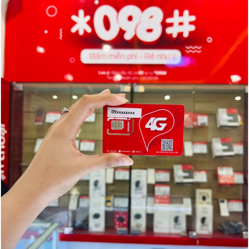 Sim Viettel 4G giá Thanh lý mua cho hoc sinh, sinh viên