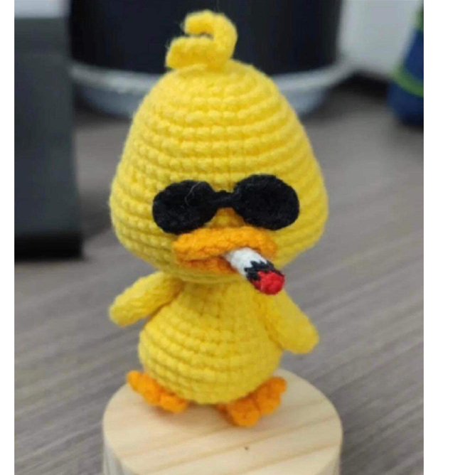 Móc khoá vịt xã hội đen bao ngầu