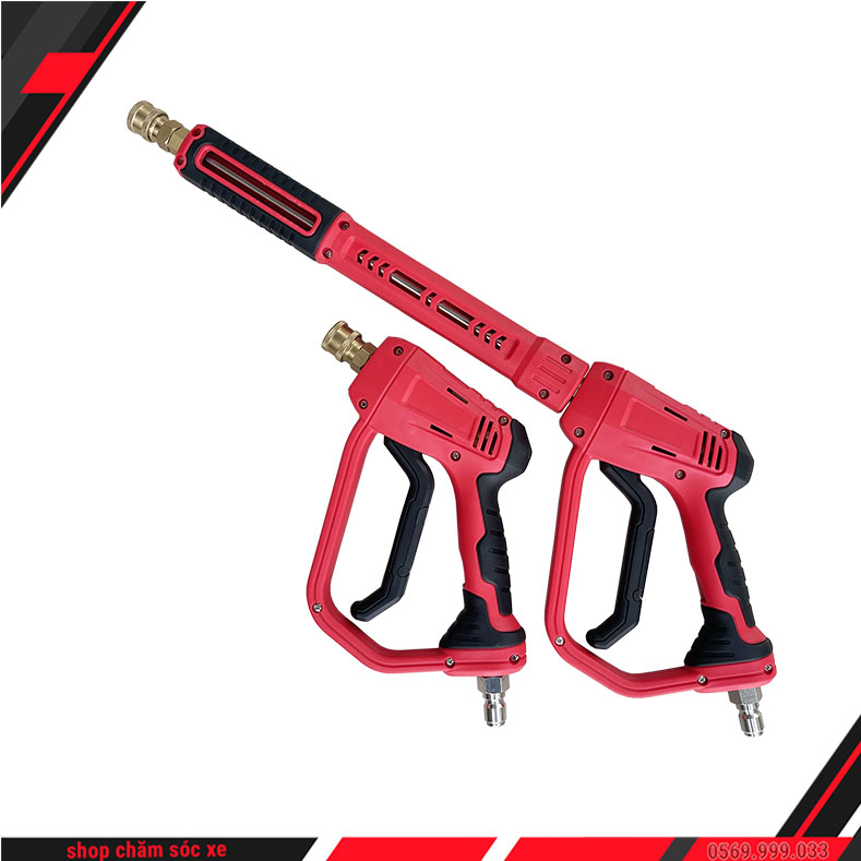 Súng rửa xe máy bơm áp lực cao 4000 PSI