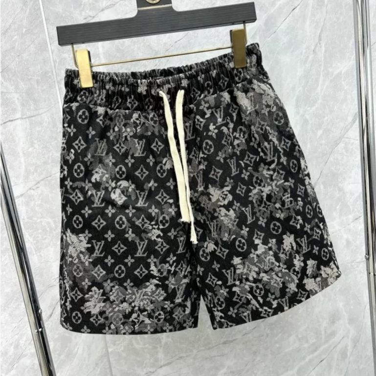 Quần đùi nam lv,dior vải dệt quần short nam