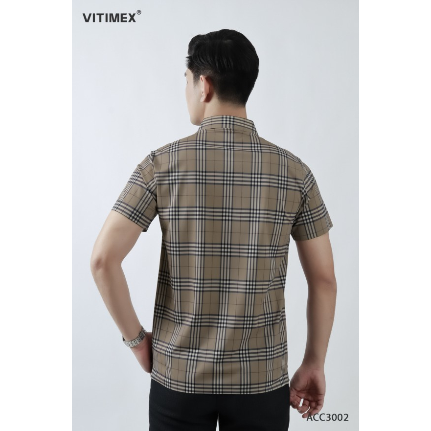 ÁO SƠ MI NGẮN TAY CAO CẤP CHỐNG NHĂN ACC3002