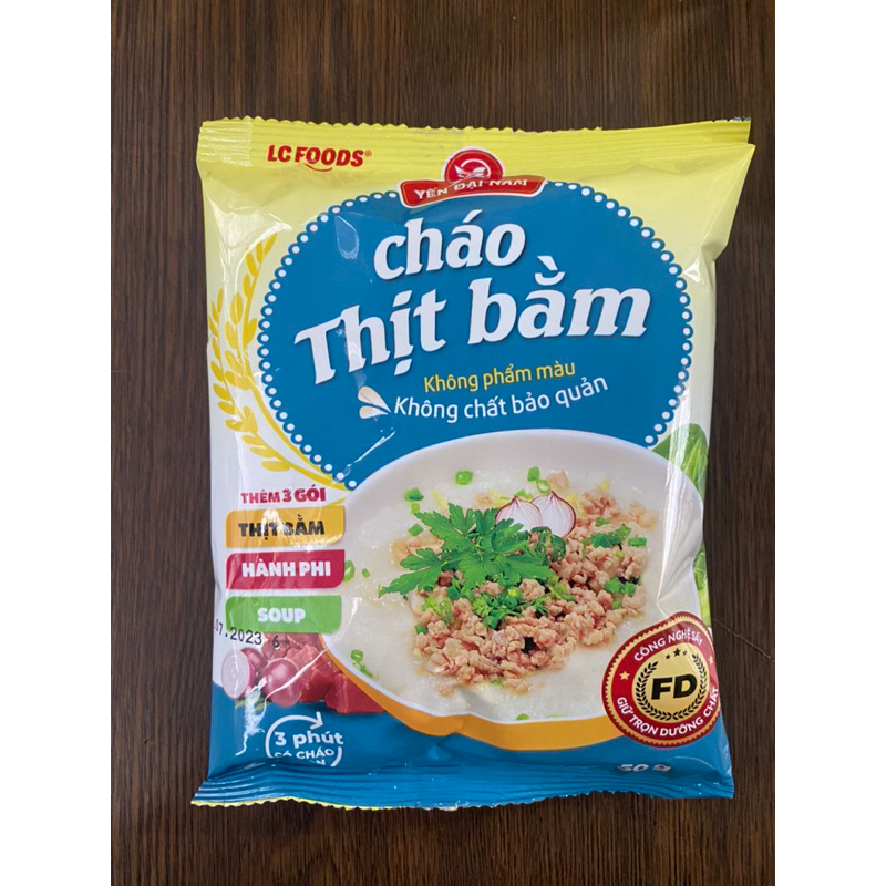 Combo10gói Cháo thịt bằm