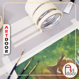 [ARTDOOR] Băng keo giấy VN cố định tranh, chặn màu vẽ