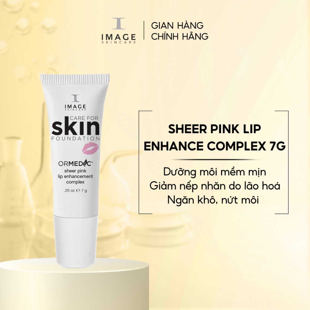 Son dưỡng môi cho ánh hồng tự nhiên Image Skincare Ormedic Sheer Pink Lip Enhance Complex 7g (new)