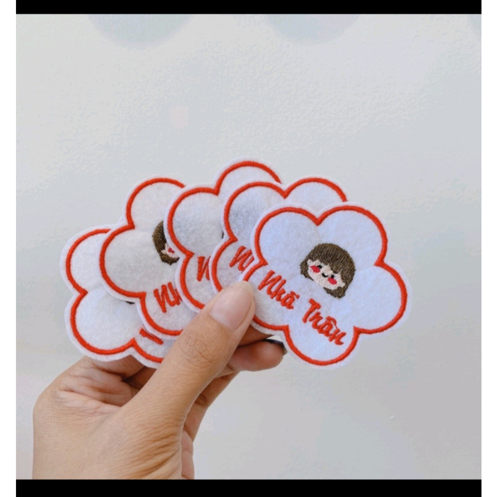 Set bảng tên "may"  vào áo- quần, chăn -nệm- gối cho bé đi học