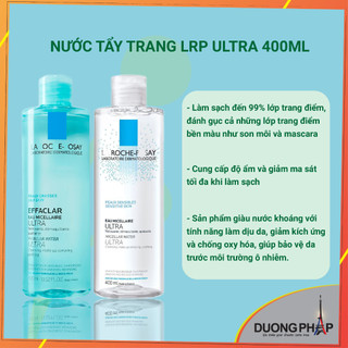 Nước tẩy trang LRP 400ml