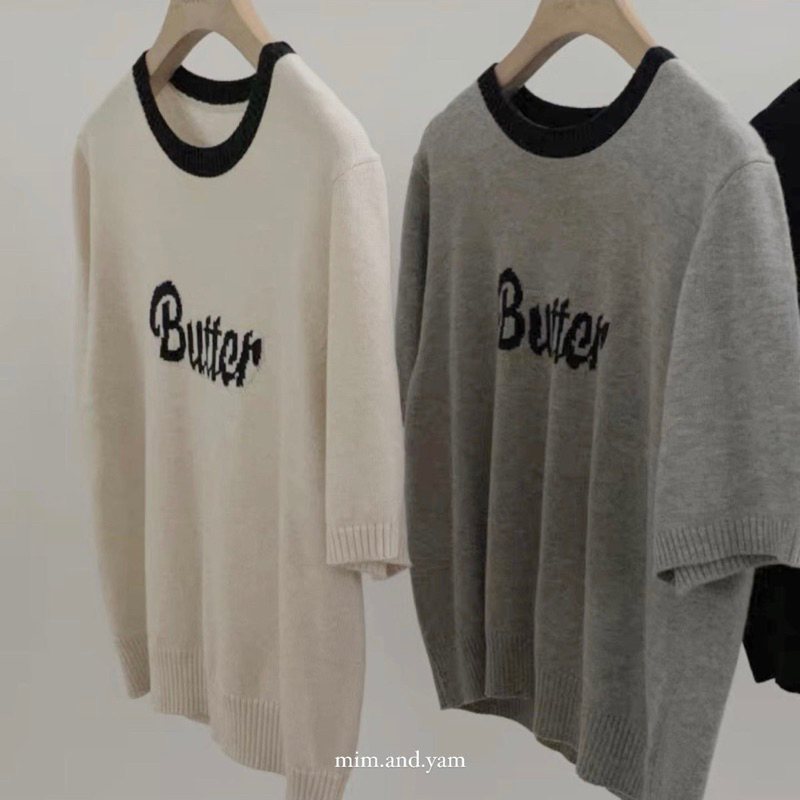 Áo dệt kim butter 3 màu