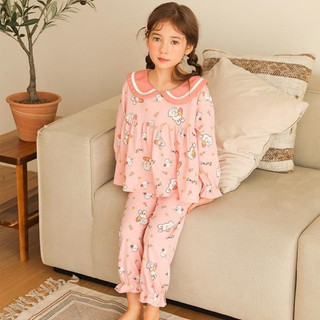 bộ pyjama bé gái thu đông 2023