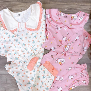 bộ pyjama bé gái thu đông 2023