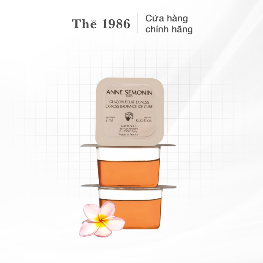 Serum băng dưỡng da Anne Semonin Express Radiance Ice Cubes 7ml