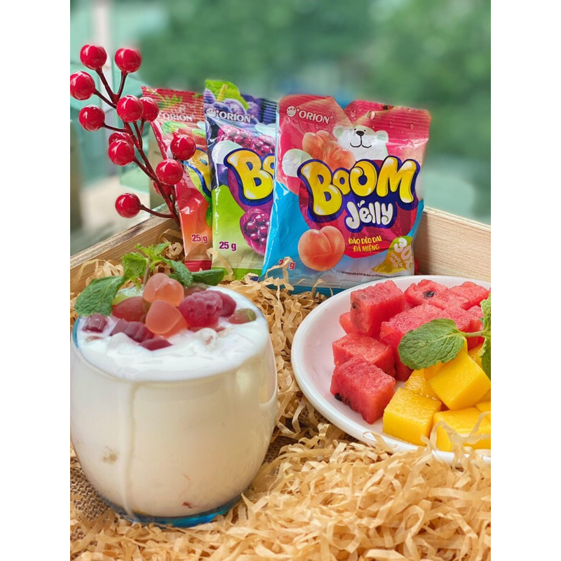Kẹo dẻo Boom Jelly Từ nước ép trái cây 25g
