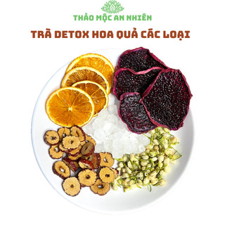 Trà detox hoa quả CÓ MIX NHIỀU LOẠI - giúp giảm cân, đẹp da, đẹp dáng, thanh lọc cơ thể. Set 10 GÓI/ HỘP 30 MIX ĐỦ