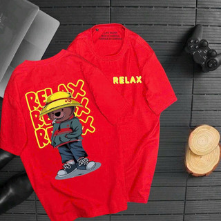 Áo thun thái RELAX chất vải cotton 100% thoáng mát dày mịn