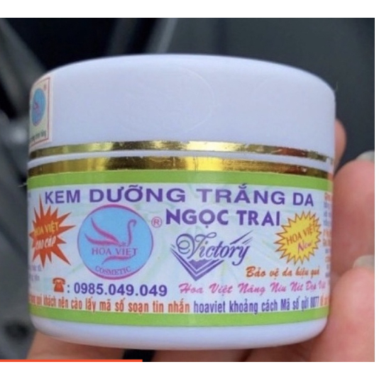 Kem Dưỡng Trắng Da Ngọc Trai Victory Hoa Việt