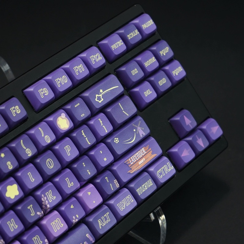 Keycap Starry Night XDA Profile PBT dyesub dùng trên nhiều layout bàn phím cơ - Polabe Store