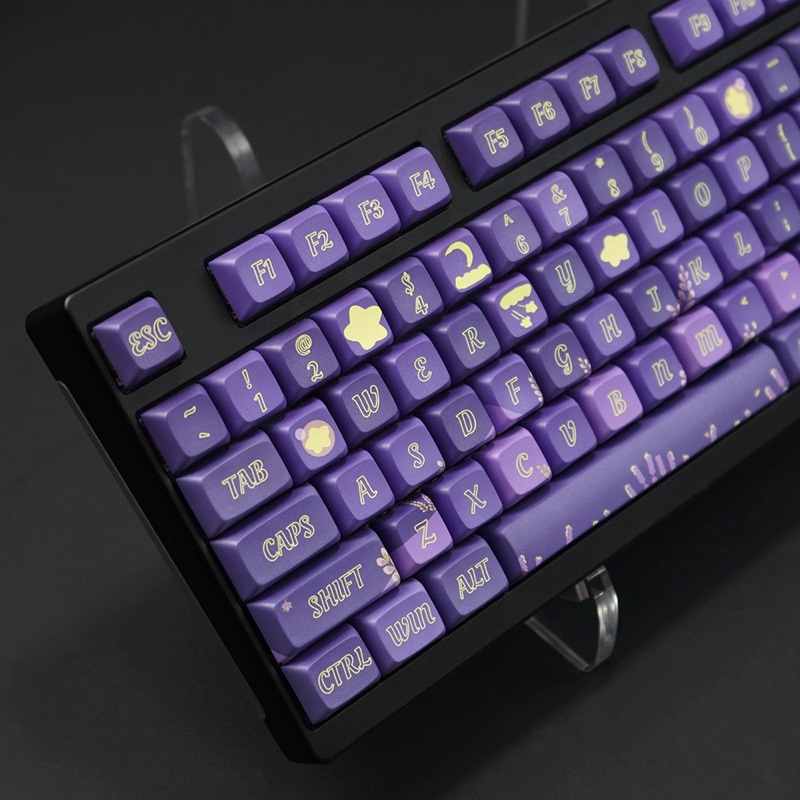 Keycap Starry Night XDA Profile PBT dyesub dùng trên nhiều layout bàn phím cơ - Polabe Store