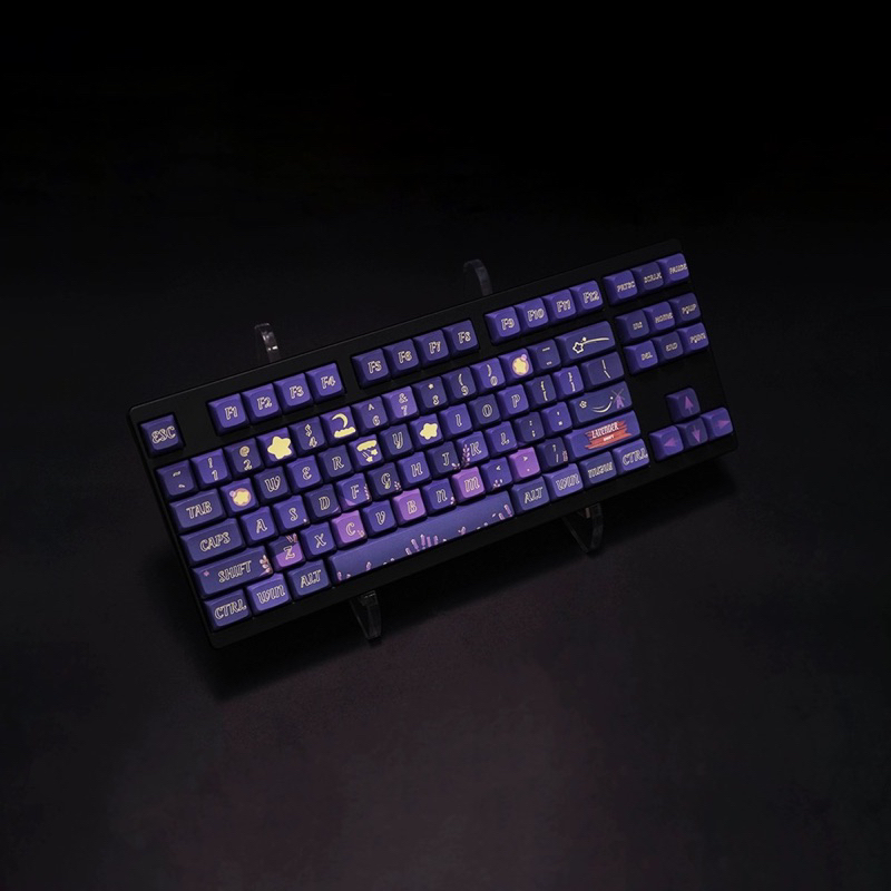 Keycap Starry Night XDA Profile PBT dyesub dùng trên nhiều layout bàn phím cơ - Polabe Store