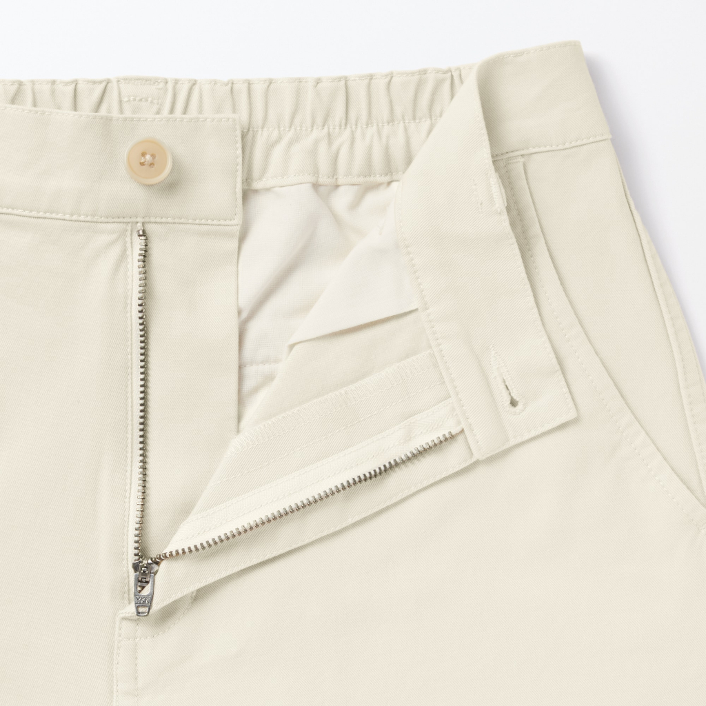 MUJI QUẦN CHINO DÁNG RỘNG CO GIÃN 4 CHIỀU