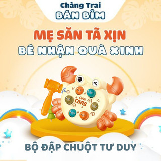 Đồ Chơi Đập Chuột hình dễ thương cho bé,Tăng khả năng phản xạ cho bé - Quà tặng Chàng Trai Bán Bỉm