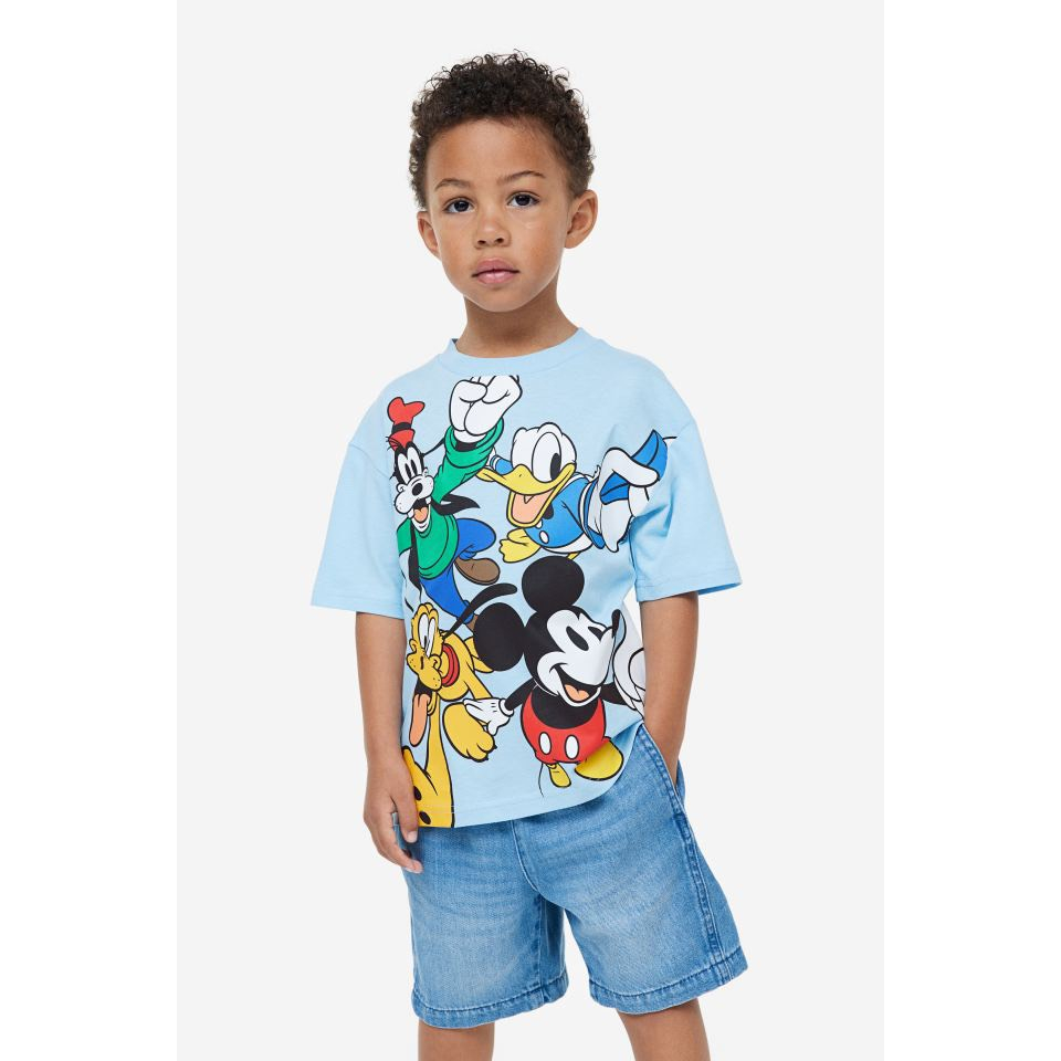 Áo phông Mèo Gar/ Mickey Kids HM JAPAN chính hãng sz từ 1.5-2y đến 8-10y
