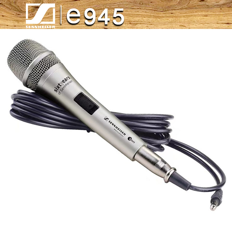 Sennheiser/e845 S/e945 micro có dây,micro hát karaoke,micro karaoke có dây,giọng hát rõ và tràn đầy