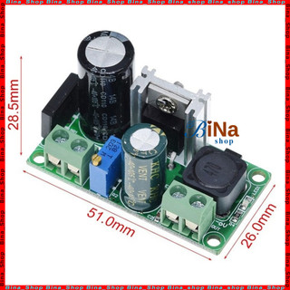 Mạch hạ áp ac/dc sang dc, 5v-30vac/5v-50vdc sang 3.3v-33v dc