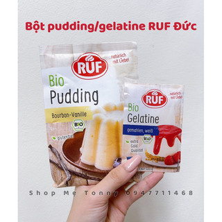 Bột pudding/ gelatin hữu cơ RUF cho bé và gia đình