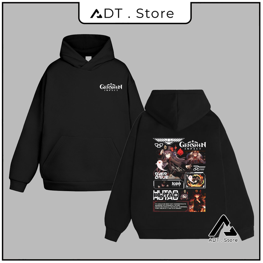 Áo Hoodie Genshin Impact: Hutao Nam / Nữ