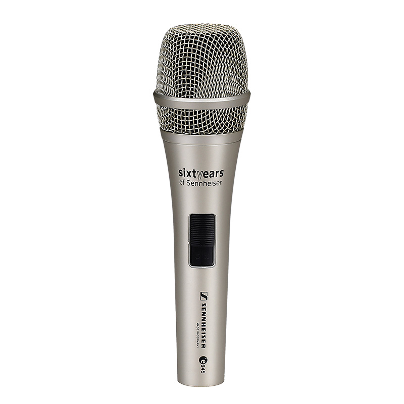 Micro karaoke có dây,sennheiser/e845 S/e945 micro có dây,micro hát karaoke,giọng hát rõ và tràn đầy