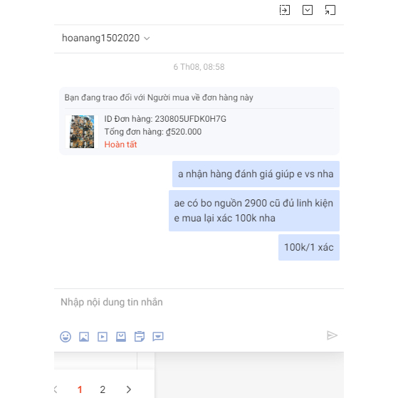 Bo nguồn máy in canon 2900 có sửa chữa nhẹ