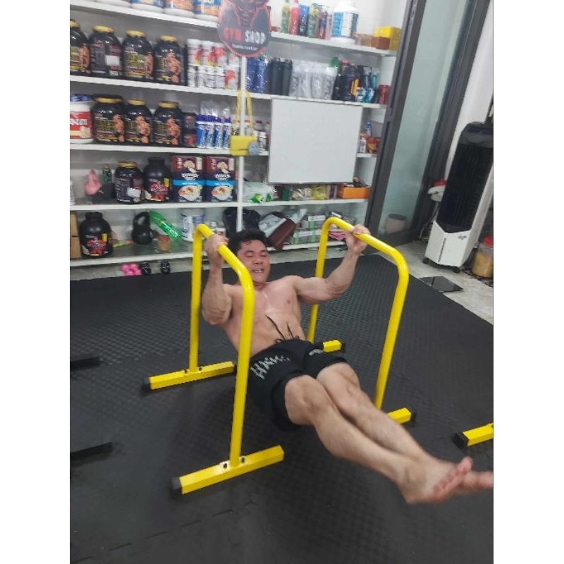 Parallettes XXL(cao 90cm) Calisthenics - Xà kép -_Hàng Chắc Chắn,sơn tĩnh điện cao cấp