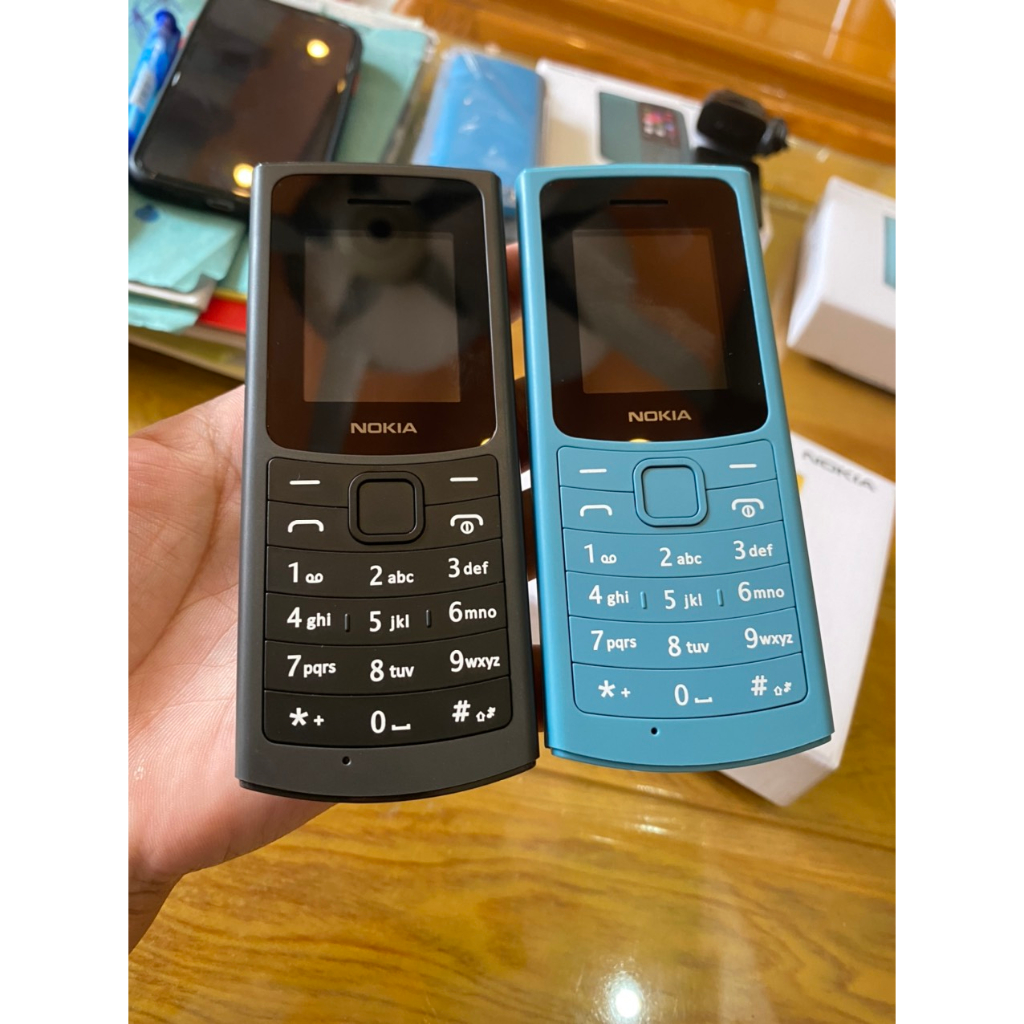 Điện thoại Nokia 110 4G 2 sim 2 sóng loa to pin khoẻ 1020mah thiết kế sang trọng bảo hành 12 tháng