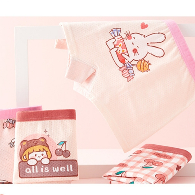 QUẦN LÓT LƯỚI MỎNG CHO BÉ GÁI TỪ 10-45KG