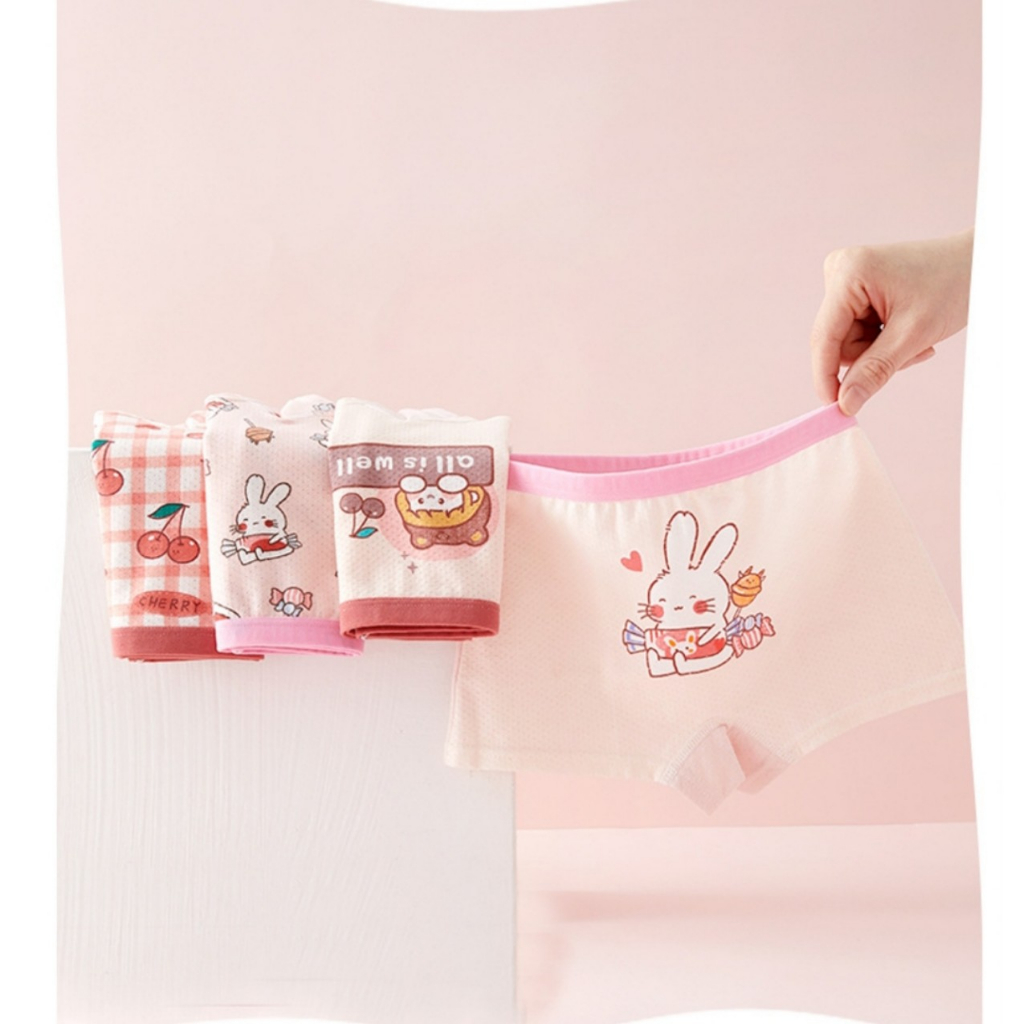 QUẦN LÓT LƯỚI MỎNG CHO BÉ GÁI TỪ 10-45KG