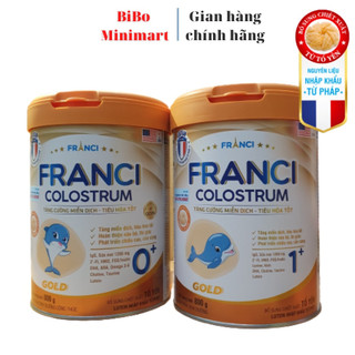 Sữa franci colostrum gold 0+, 1+ 800g