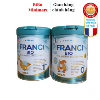 Sữa bột franci bio gold 0+, 1+ 890g.....