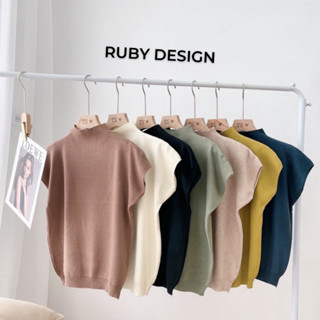 Áo len nữ, áo len kiểu dáng rộng tay hến cổ lọ trơn Basic hàng Quảng Châu loại 1 nhiều màu siêu xinh - RuBy Design 207