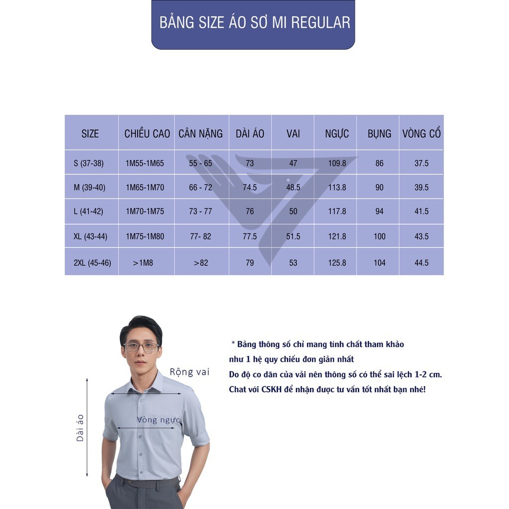 ÁO SƠ MI NGẮN TAY CAO CẤP CHỐNG NHĂN ACC3009