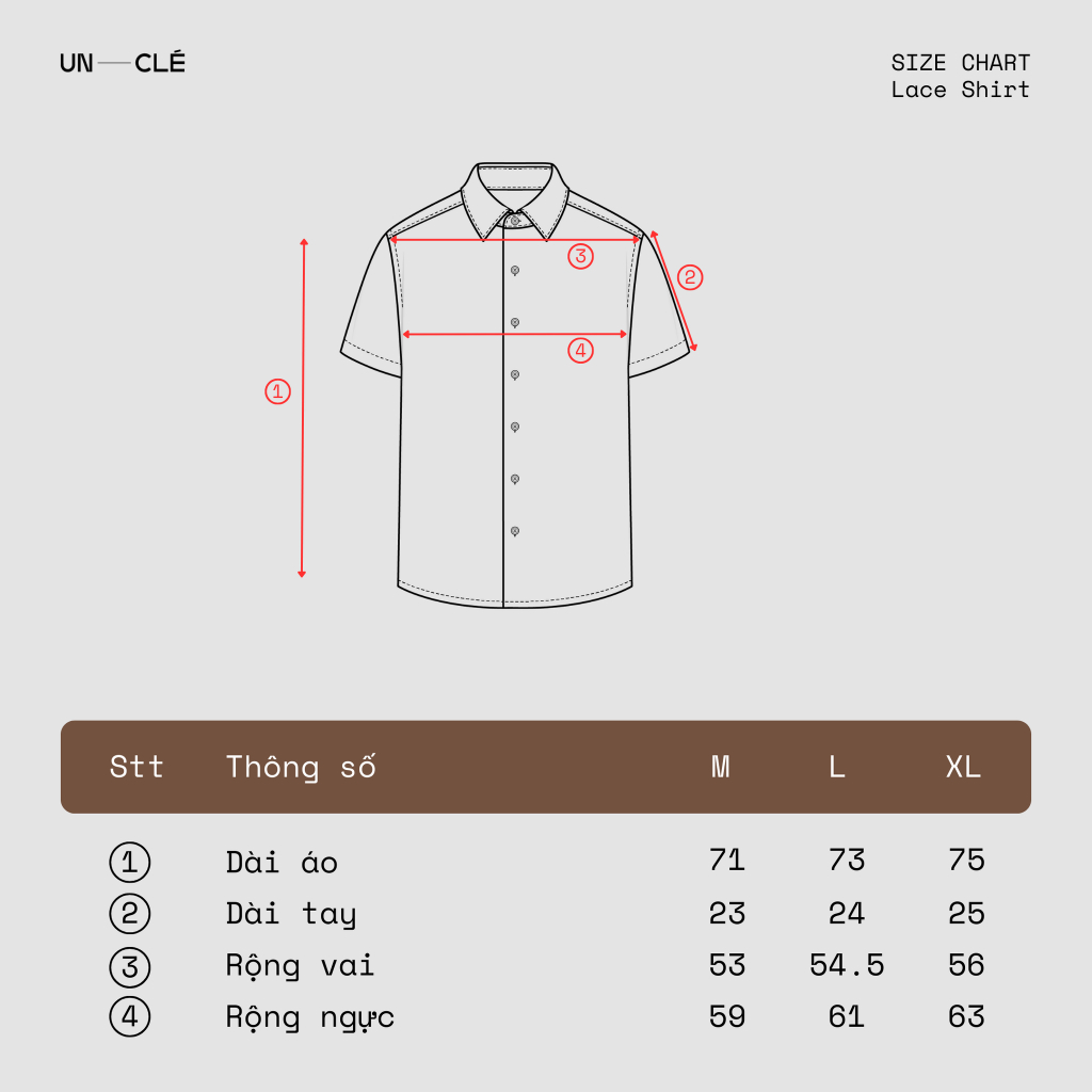 Áo sơ mi ngắn tay UNCLÉ Rideau Shirt