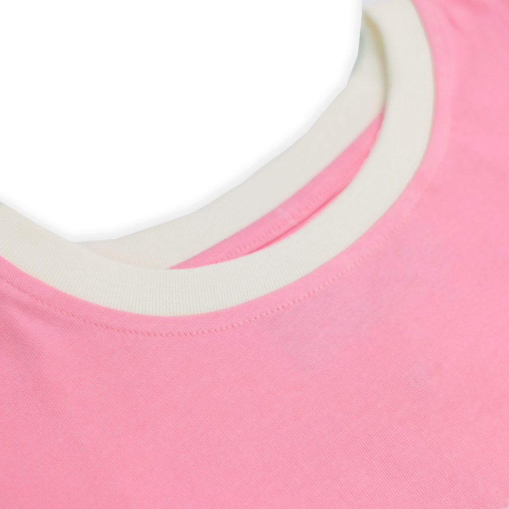 MONATA BLUELIGHT Rose in garden - Áo thun form rộng unisex 100% cotton