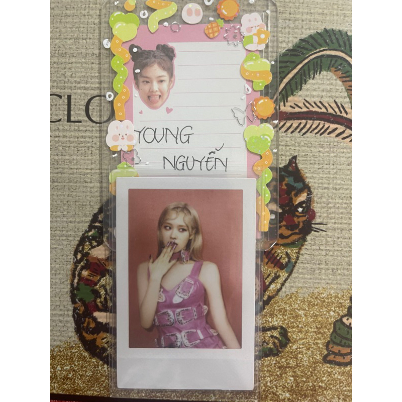 CARD ROSÉ BLACKPINK