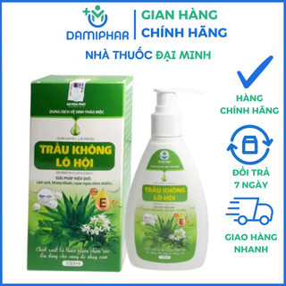 Dung dịch vệ sinh thảo mộc trầu không lô hội lọ 150ml