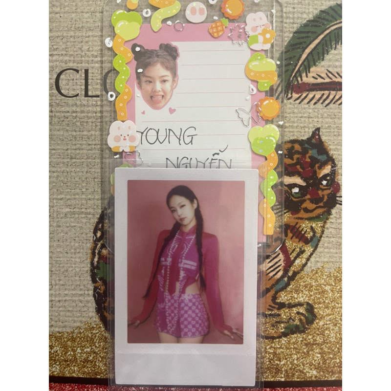 CARD JENNIE BLACKPINK