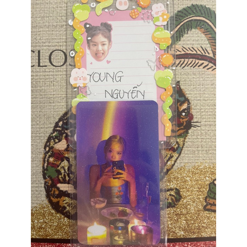 CARD FANSITE ROSÉ BLACKPINK