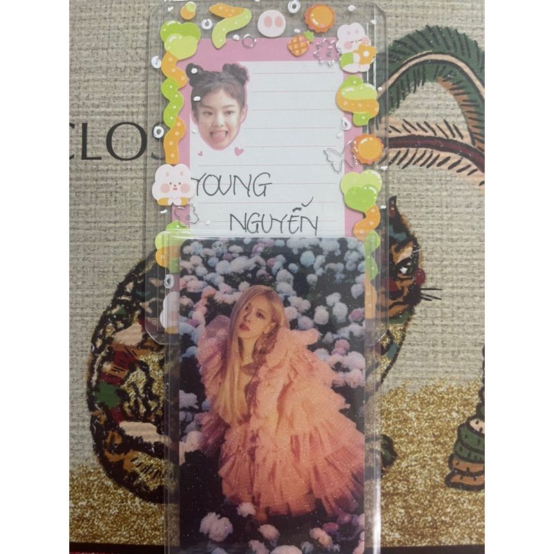 CARD FANSITE ROSÉ BLACKPINK