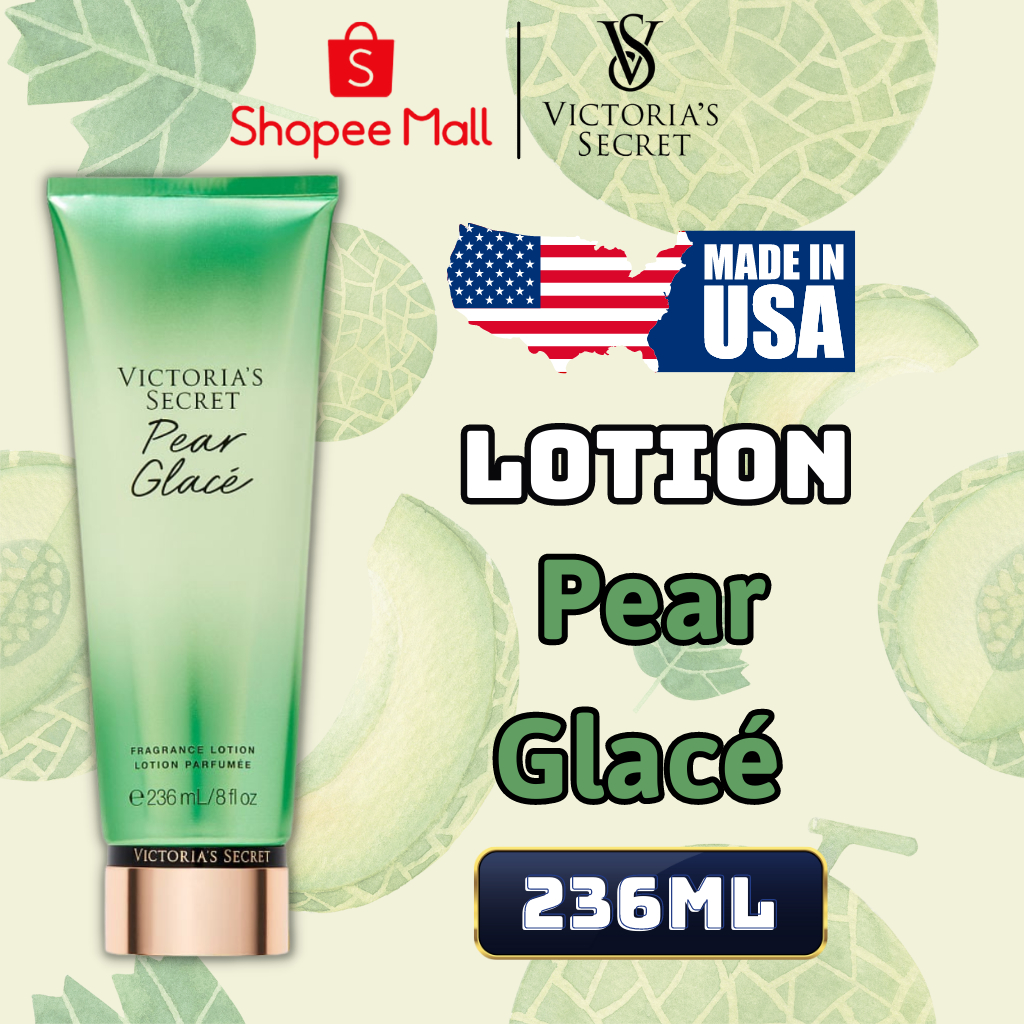 Body Mist Victoria Secret Chính Hãng Pear Glace, Xịt Thơm Body Toàn Thân Hương Nước Hoa 250ml