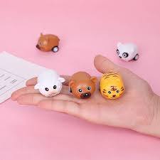 Đồ chơi xe hình thú mini chạy cót siêu đáng yêu cho bé