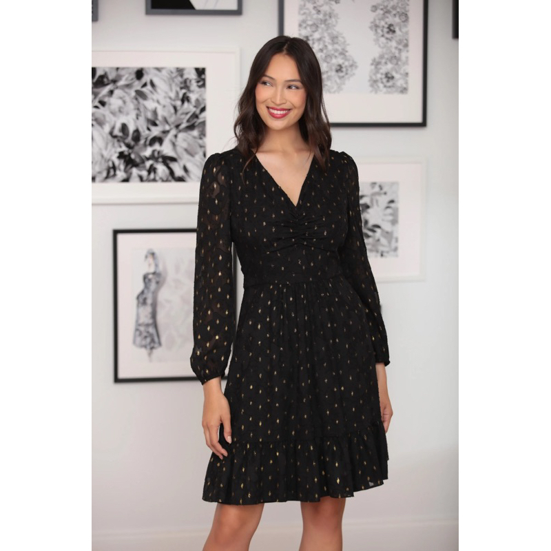 Đầm Maggy London dư xịn vải voan ren cao cấp