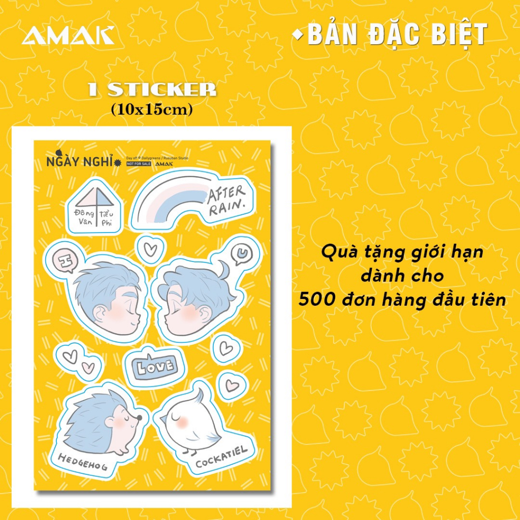 Truyện - Ngày Nghỉ - Amak